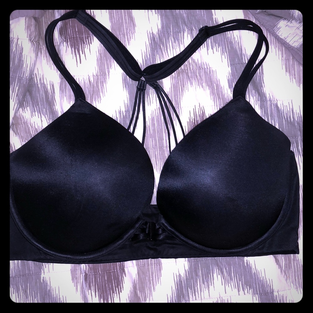 VS black very sexy front hook bra